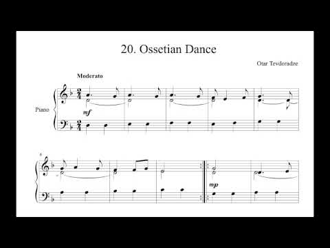 Otar Tevdoradze - Ossetian Dance (see below for complete title)