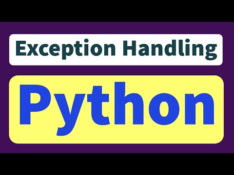 Exception Handling Python Programming Class 26