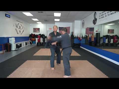 An example of the American Kenpo technique Fatal Deviation