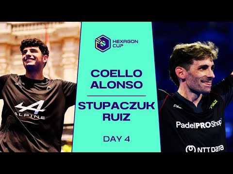 Coello/Alonso VS Stupaczuk/Ruiz | Hexagon Cup 2026 | DAY 4 (Highlights)