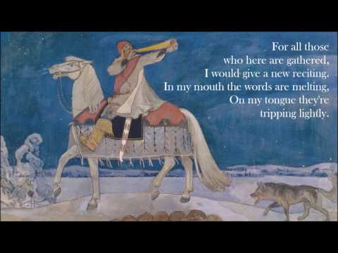"Kalevala melody" in old Finnish and English - Tania laulaa