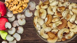 how to remove cashew nut