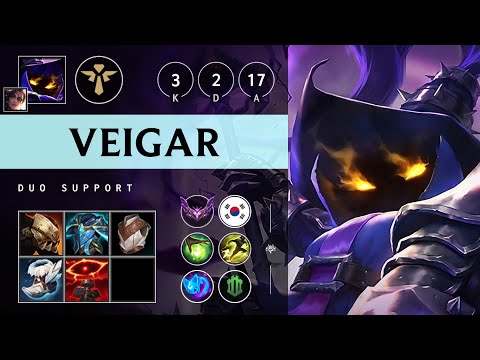 Veigar Support vs Braum - KR Master Patch 25.10