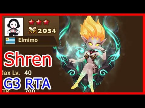 NEW Shren in G3 RTA. (Elmimo) [Summoners War]