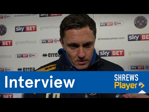 INTERVIEW | Paul Hurst post AFC Wimbledon (H) - Town TV