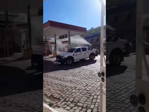 carro do fumacê em Tombos Minas Gerais