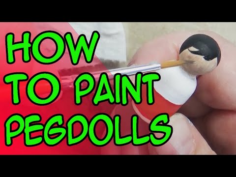 How to paint Pegdolls Tips and Tricks
