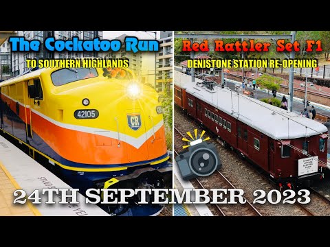 The Cockatoo Run & Red Rattler Set F1 Denistone Shuttles, 24th September 2023