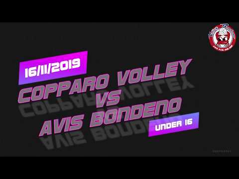 U16 - Copparo Volley vs Avis Bondeno