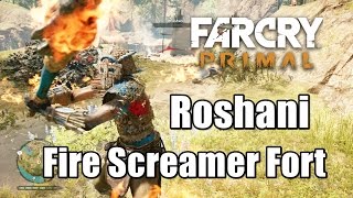 Far Cry Primal Fire Screamer Fort Commander Roshani