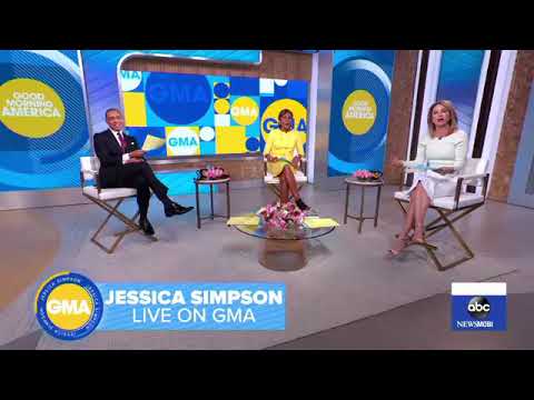 jessica simpson good morning america