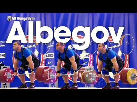 Ruslan Albegov 230kg, 245kg, 255kg Clean and Jerk Comparison