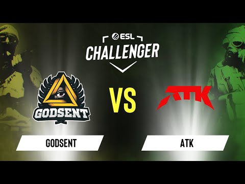 GODSENT vs ATK | Map 2 Overpass | ESL Ch Valencia 2022: NA CQ