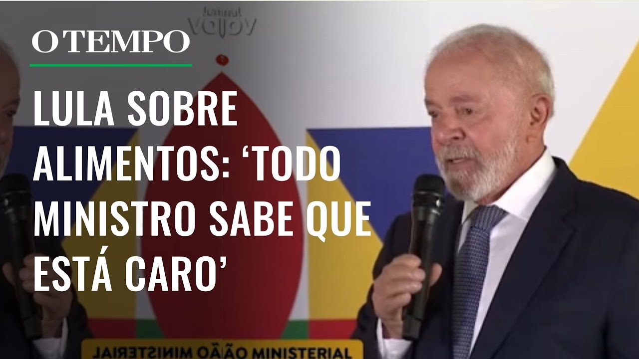 Em reunião ministerial, Lula cobra redução no preço dos alimentos