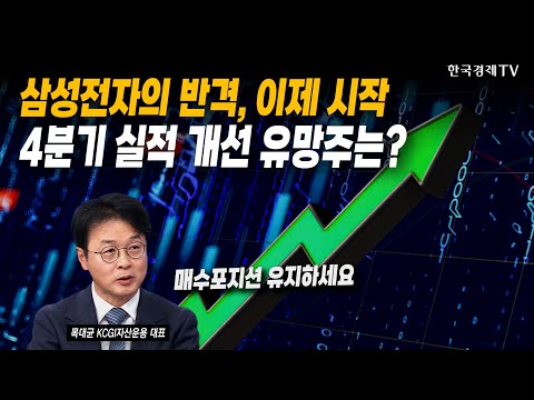 삼성전자의 반격, 이제 시작! 4분기 실적 개선 유망주는? | 목대균 KCGI자산운용 대표