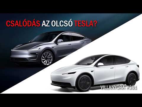 Villanyóra #301 -  Csalódás az olcsó Tesla?