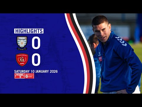 Whitby Town 0 Workington 0 | Pitching In NPL Highlights