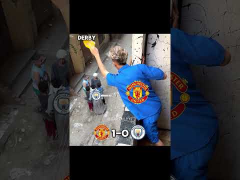 Manchester derby SHOCK 💀 #premierleague