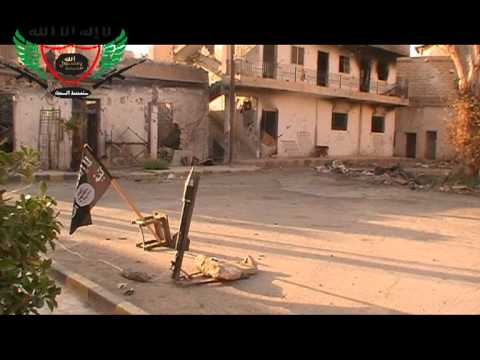 استهداف مقرات النظام في حي الحويقة الغربية في مدينة دير الزور بصواريخ محلية الصنع من قبل كتيبة المختار