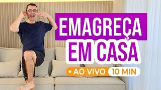 GINÁSTICA FÁCIL PARA EMAGRECER EM CASA | Para Iniciantes | Aurélio Alfieri