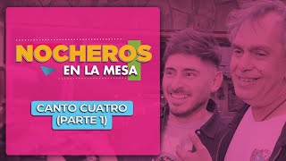 Nocheros en la mesa con Canto 4 - Al jardín de la república, Sombra herida y Con el alma.