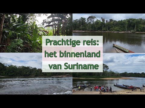 Een prachtige reis door het binnenland van Suriname
