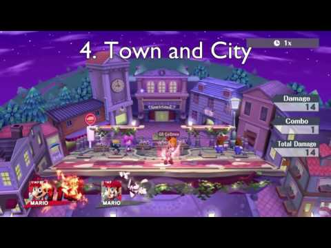 Smash 4 Blastzones (Top and Side | Legal Stages)