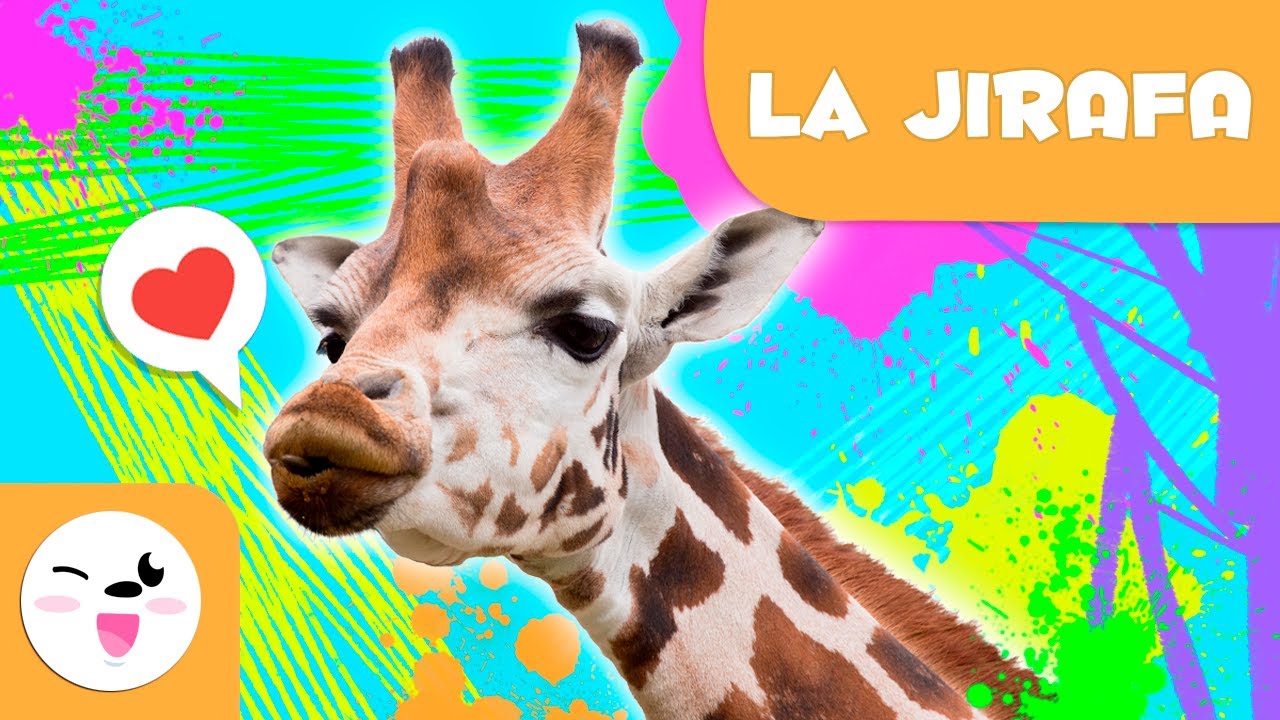 La jirafa 🦒 Animales para niños 🌳 Episodio 7