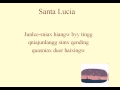santa lucia (karaoke) 
