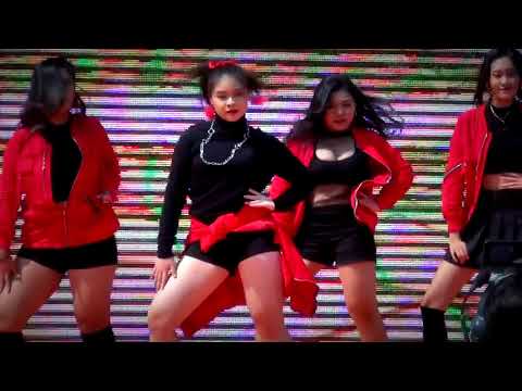 "Moo-Pink" cover "Intro+As If It's Your Last" (BLACKPINK) @ "Dedo Dance Show" :Central World