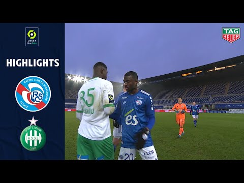 RC STRASBOURG ALSACE - AS SAINT-ÉTIENNE (1 - 0) - Highlights - (RCSA - ASSE) / 2020-2021