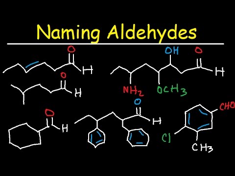 Naming Aldehydes - IUPAC Nomenclature