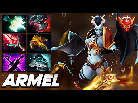 Armel Queen of Pain Godlike Reaction - Dota 2 Pro Gameplay [Watch & Learn]