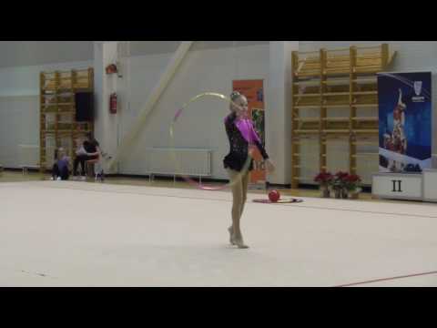 Kira Serstuk FIN 2007 hoop Winter Princess 2016