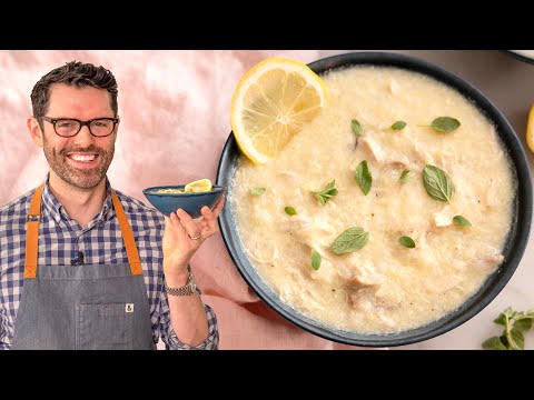 Amazing Avgolemono Soup | My Favorite Soup Ever