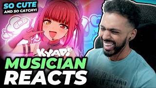 Musician Reacts to Houshou Marine (宝鐘マリン) - きゃぴ (Kyapi) | Hololive Music Reaction! #海外の反応