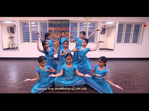 Excerpts from BRAHMASMI by SDN kids... - Sridevi Nrithyalaya - Bharathanatyam Dance