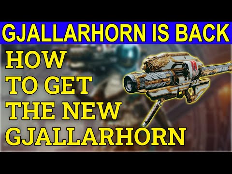 How To Get The New Gjallarhorn (Destiny 2 Season 15)
