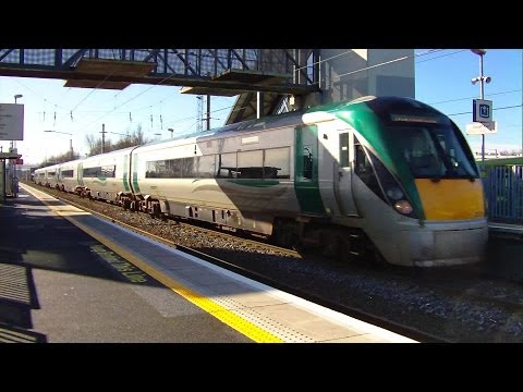 Rotem 22000 Class DMU Train - Clontarf Road Station, Dublin