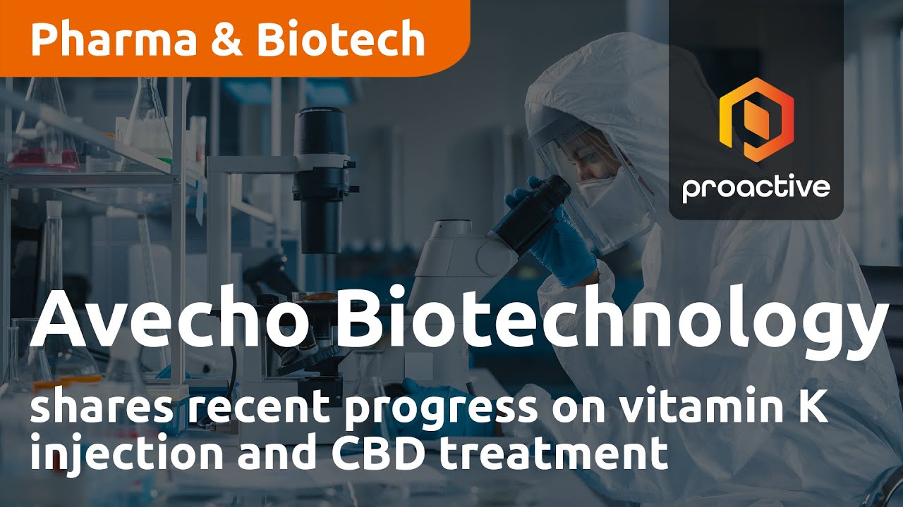 Avecho Biotechnology shares recent progress on vitamin K injection and CBD treatment