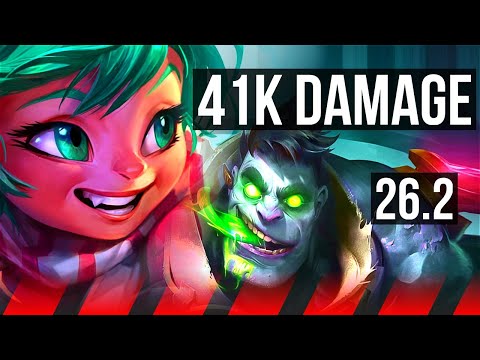 POPPY vs DR. MUNDO (TOP) | 41K damage, Good KDA: 8/2/11 | EUW Master | 26.2