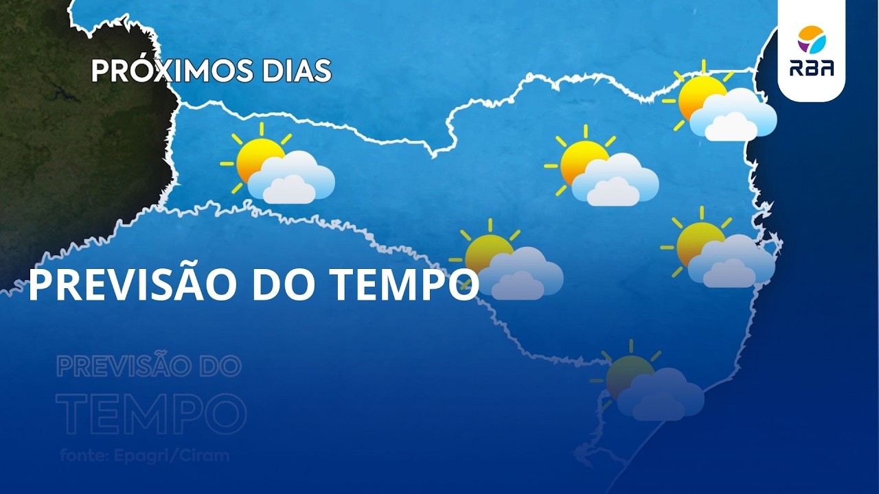 Sistema de alta pressão mantém o tempo firme e o frio deve ficar mais intenso nos extremos do dia até amanhã