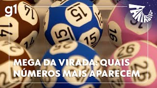 Fantástico: Mega da Virada: quais números mais aparecem no sorteio milionário