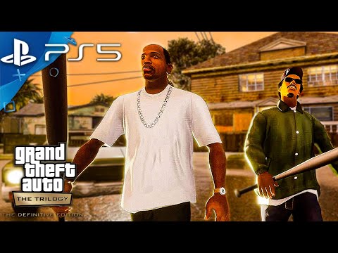 GTA SAN ANDREAS DEFINITIVE EDITION GAMEPLAY WALKTHROUGH LIVE! (GTA Trilogy Remastered)