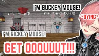 Lui Is DYING FROM LAUGHTER At Mick- Buckey & Rickey Mouse! 🤣🔥 | Hololive Clip