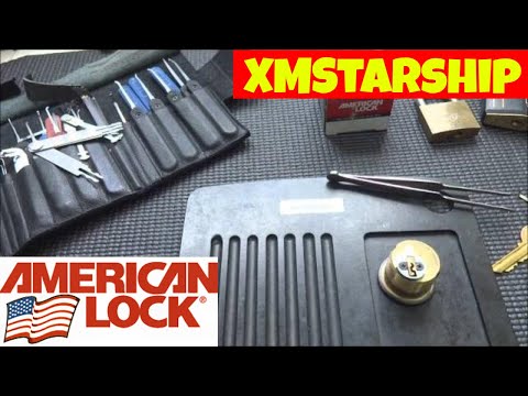 (263) Challenge: American Mortise Cylinder Picked & Gutted