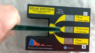 What's better 3M Crystalline or Llumar Formulaone Stratos Window Film Solar Spectrum Meter Compares
