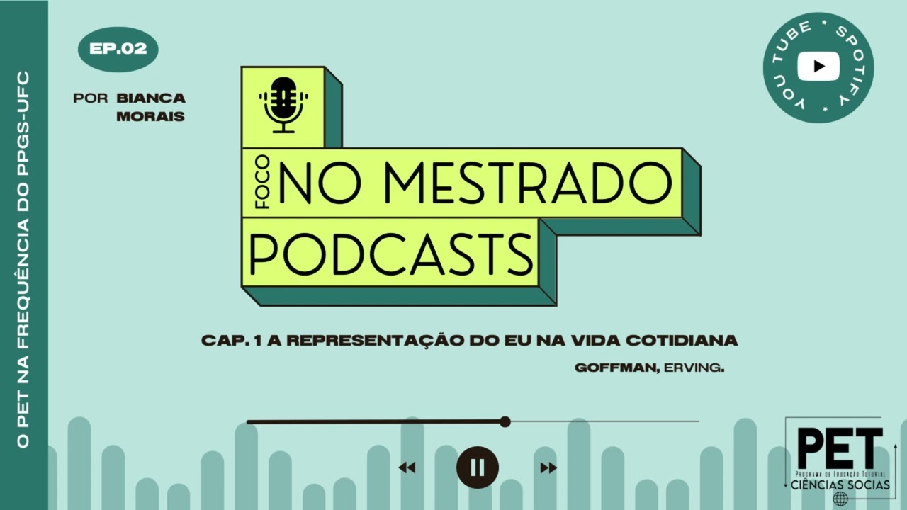 O PET na frequência do Mestrado: A Representação do Eu na Vida Cotidiana (Cap. 1) - Erving Goffman