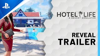 PlayStation Hotel Life: A Resort Simulator - Reveal Trailer | PS5, PS4 anuncio