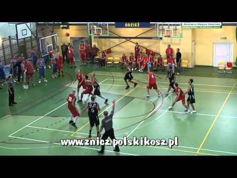 Końcówka meczu SKK Siedlce - Znicz Basket Pruszków